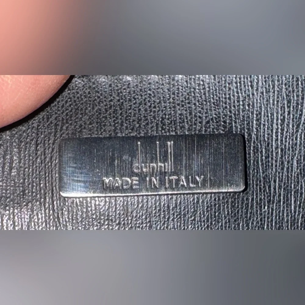 Dunhill Sidecar Gunmetal Pochette L3F290A (Black) - NWT - Picture 4 of 12